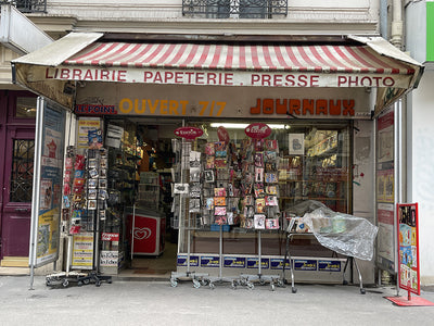 Storefronts in Paris